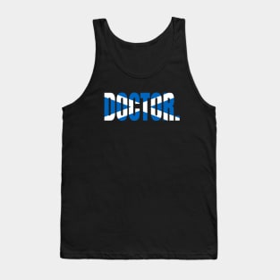 Scottish Doctor Saltire for Scotlands Doctors Tank Top